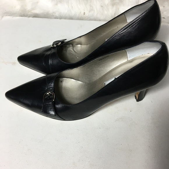 Ros Hommerson Shoes - Ros Hommerson black leather  4”heels SZ13W